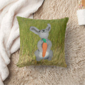 Kissen - Kaninchen im Gras (Decke)