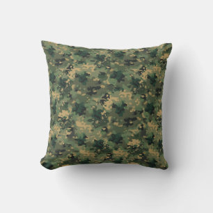 Kissen-Kissen aus Camouflage Kissen