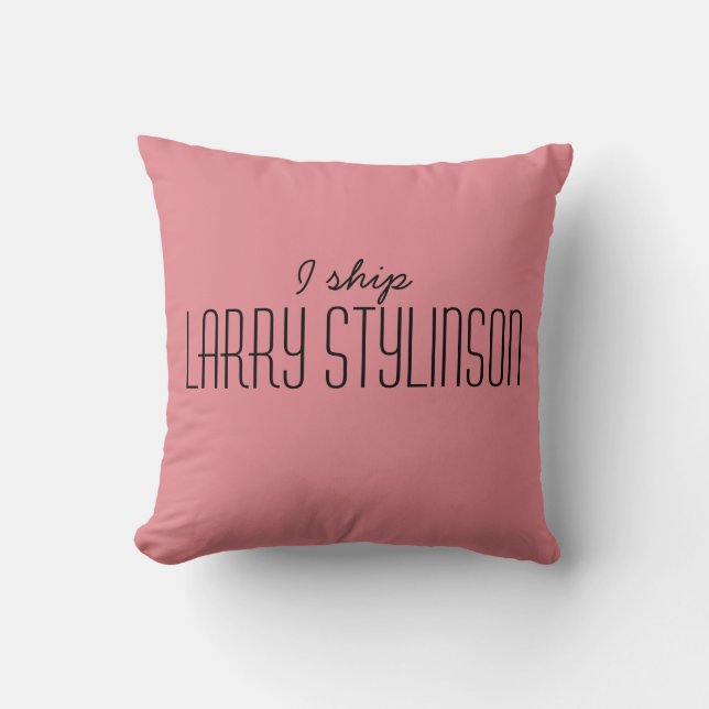 Kissen Larry Stylinson (ich versende es und (Vorderseite)