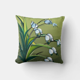 Kissen: Liebliche Lüge: Delikater Springtime-Tanz Kissen