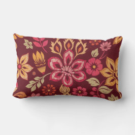 Kissen mit Batikmuster