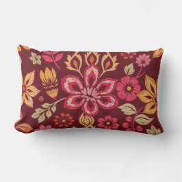 Kissen mit Batikmuster