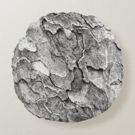 Kissen mit Baumrinde