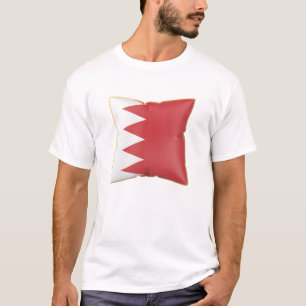 Kissen mit der Flagge von Bahrain T-Shirt