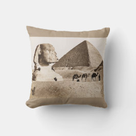 Kissen mit einem Vintagen Bild