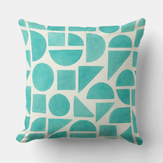 Kissen mit geometrischen Formen