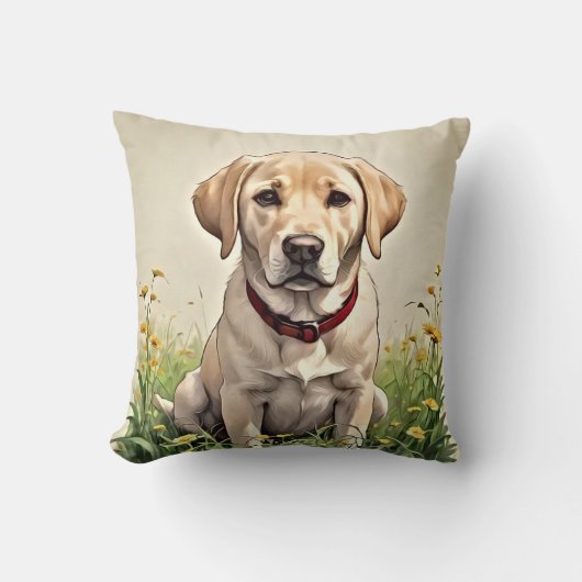 Kissen mit Gewinde, Kissen 41 x 41 cm (Vorderseite)