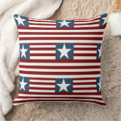 Kissen mit Gewinde - Stars und Streifen (Decke)