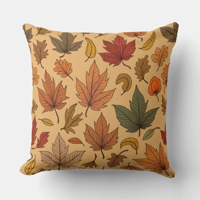 Kissen mit Herbstbild (Vorderseite)