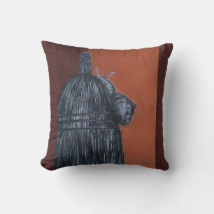 Kissen mit ländlichem Gewand 41 cm x 41 cm