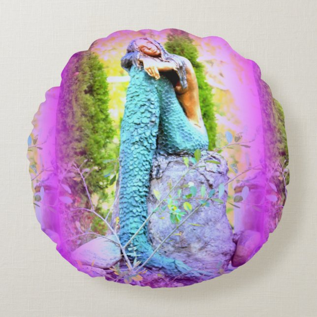 Kissen mit Meerjungfrau (Vorderseite)