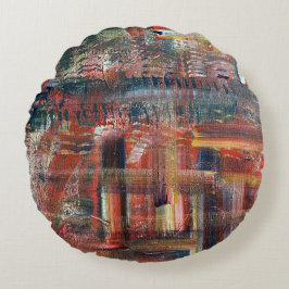 Kissen mit moderner Kunst