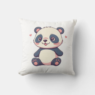 Kissen mit niedlichem Babypanda-Design