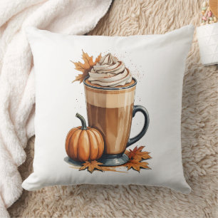 Kissen mit Pumpkin-GewürzLatte