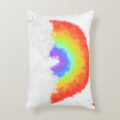 Kissen mit Regenbogen (Vorderseite(Vertikal))