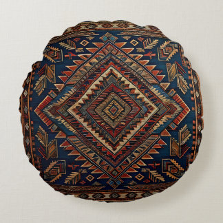 Kissen mit rundem Native-American-Design