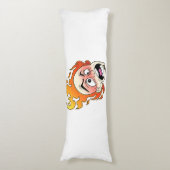 Kissen mit schottischer Feuerstelle (Vorderseite Vertikal)