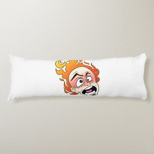 Kissen mit schottischer Feuerstelle (Vorderseite)