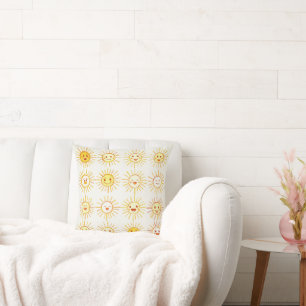 Kissen mit Sonnenaufnahme