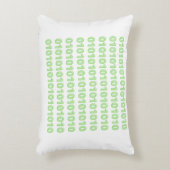 Kissen mit Ziffern (Vorderseite(Vertikal))