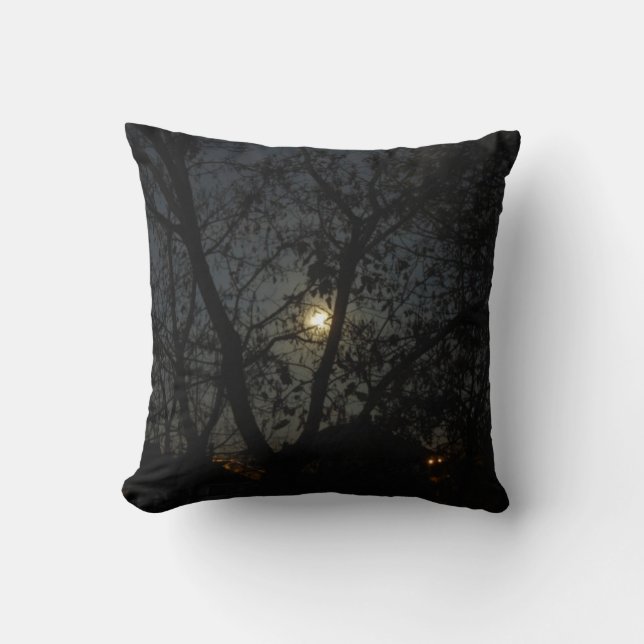 Kissen - Morgen-Vollmond (Vorderseite)