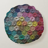 Kissen Nr. 2 runder Kissen (Rückseite)