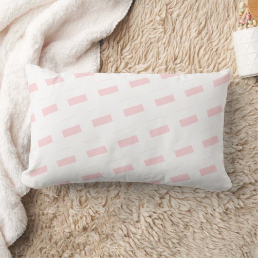 Kissen Pink & White Square (Decke)