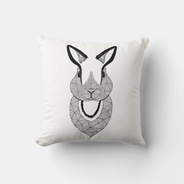 Kissen rabbitkaninchen (Vorderseite)