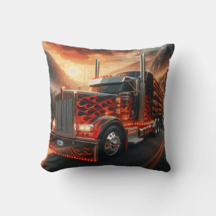 Kissen Route 66 des Truckers