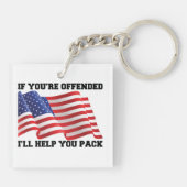 Kissen Schlüsselanhänger (Rückseite)