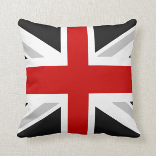 Kissen schwarz rot durch die Flagge