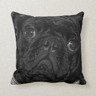 Kissen Schwarzer Pug