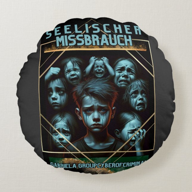 Kissen Seelischer Missbrauch (Vorderseite)