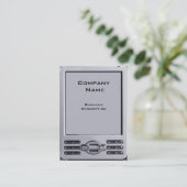 Kissen Visitenkarte (Stehend Vorderseite)