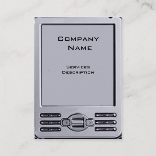 Kissen Visitenkarte (Vorderseite)