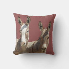 Kissen, wild lebende Tiere, Esel, Oatman, Arizona Kissen