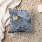 Kissen - Wilde Katze (Decke)