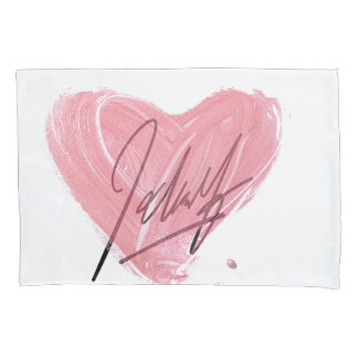 Kissenabdeckung für künstlerisches Herzdesign Kissenbezug