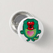Kissenalligator Button (Vorne & Hinten)