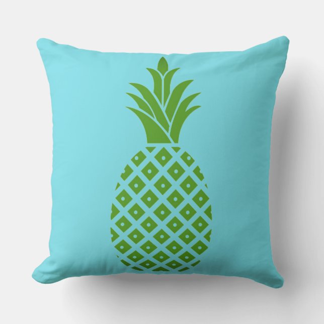 Kissenananas im Freien Kissen (Vorderseite)