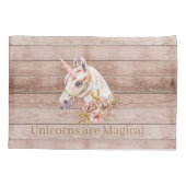 KissenCase Standard Unicorns für Mädchen Kissenbezug (Rückseite)