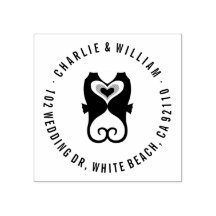 Kissende Seepferde Liebe Beach Hochzeitkautschuk B