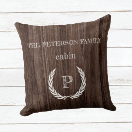 Kissenholzkabine personalisiert kissen