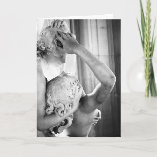 Kissenkarte des Kupiden Feiertagskarte