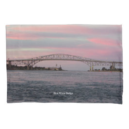 Kissenkoffer Blue Water Bridge Kissenbezug