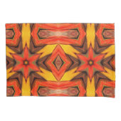 Kissenkoffer Gelborange Kissenbezug (Vorderseite)