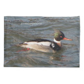 Kissenkoffer Red Breasted Merganser Kissenbezug (Rückseite)