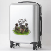 Kissenkoffer Rund Kissen große Uhrendecke Dr. Aufkleber (Koffer)