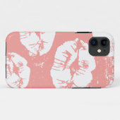 Kissenlippenmuster Case-Mate iPhone Hülle (Rückseite (Horizontal))