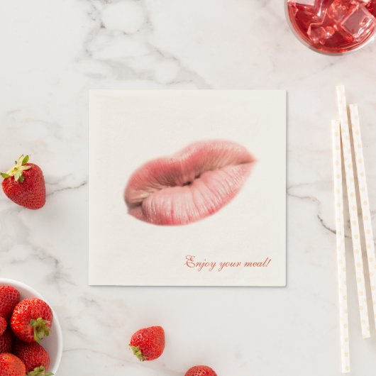 Kissenlips anpassbar serviette (Beispiel)